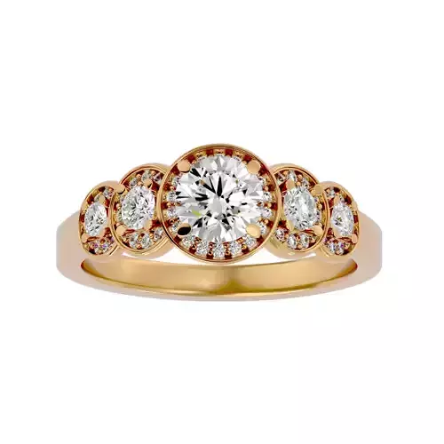 Solitaire ring model