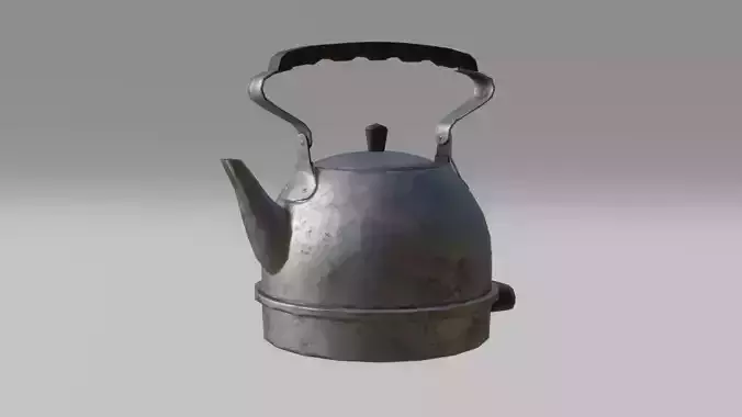 Soviet Electric Teapot - 2K - LowPoly