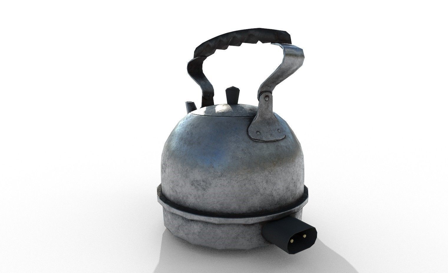Soviet Electric Teapot - 2K - LowPoly Free low-poly 3D model_2