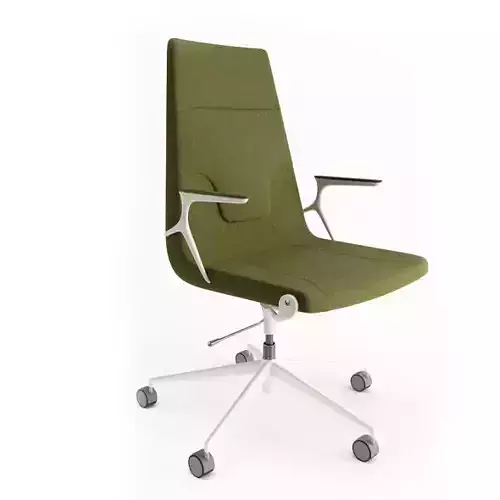 Casamania Rolling Chair Model With Shaders And Textures 3D model