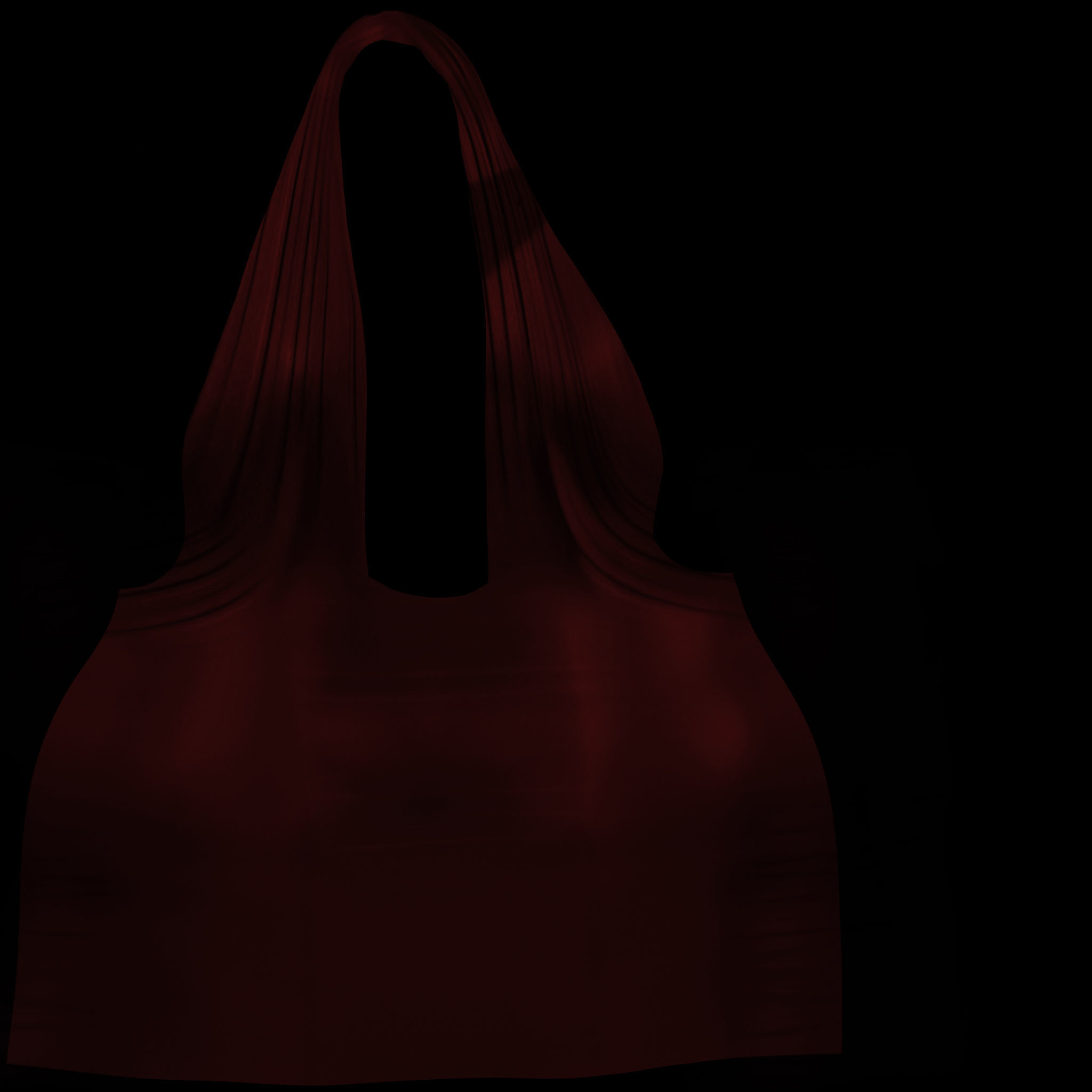 Candice Dress Low-poly 3D model_11