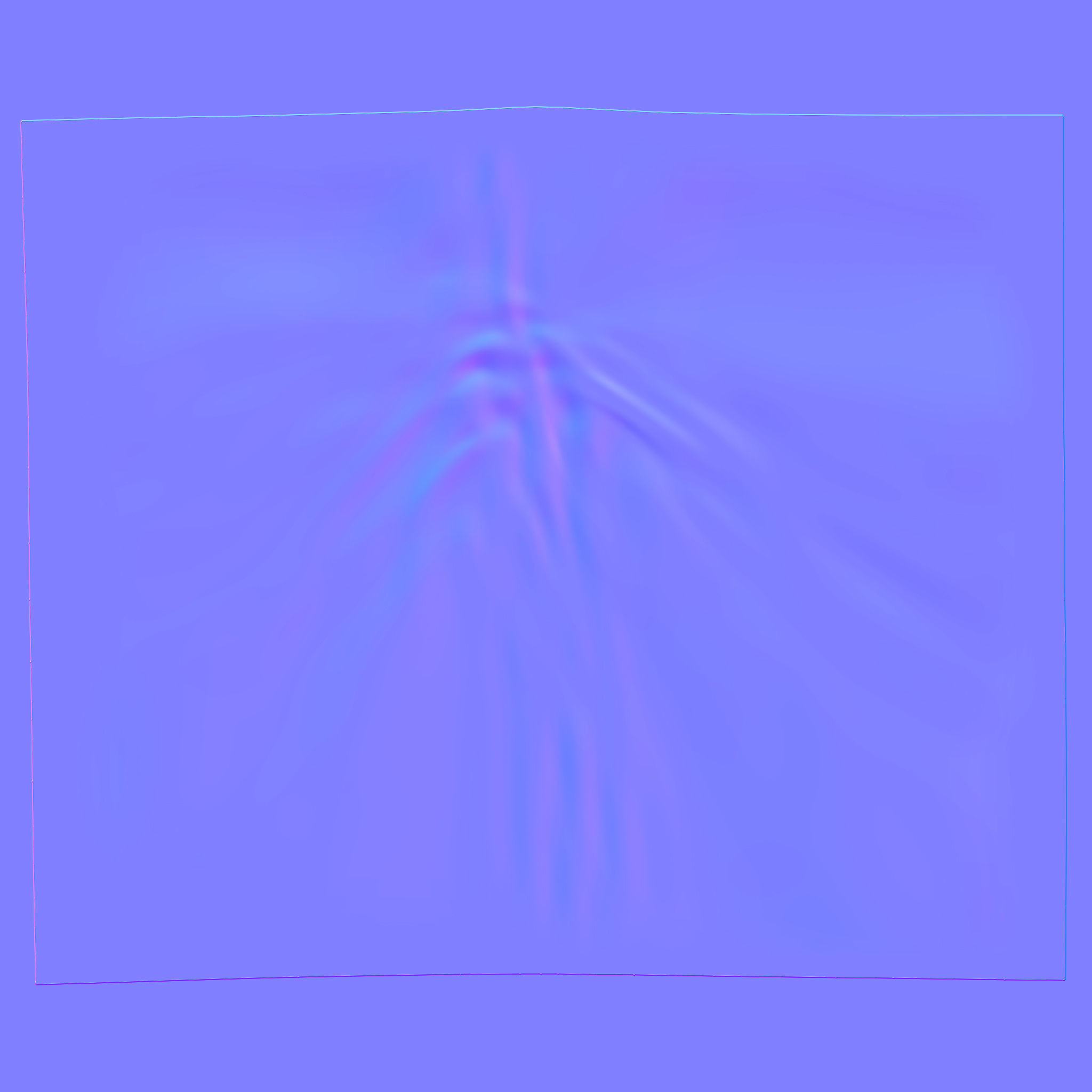 Handkerchief Low-poly 3D model_11