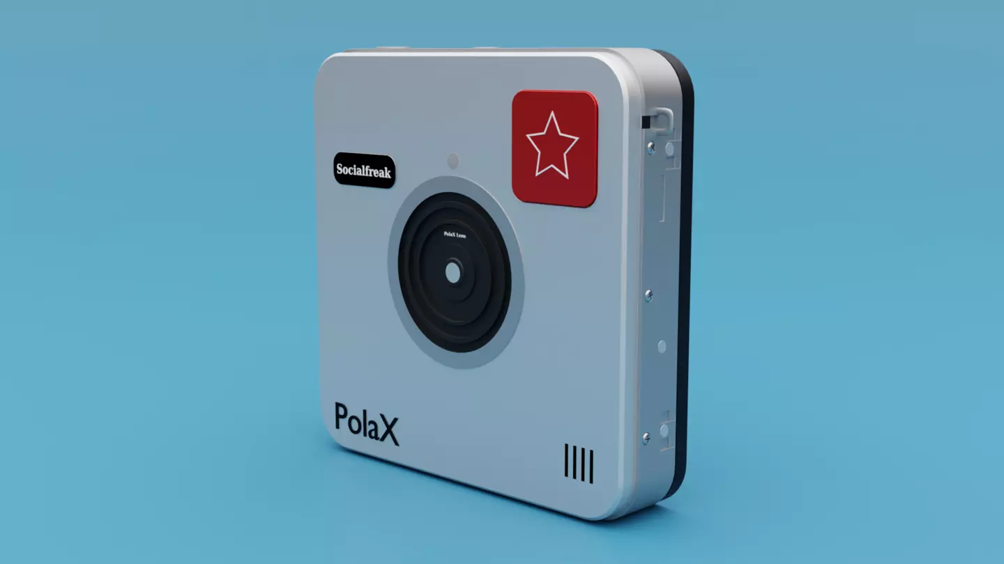 PolaX Instant Camera 3D model