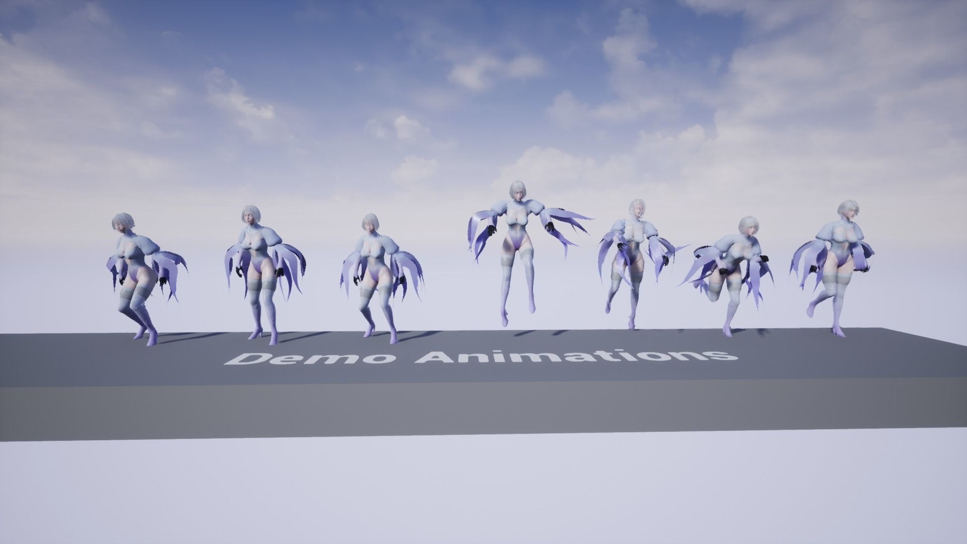 Fairy - Game Ready Low-poly 3D model_28