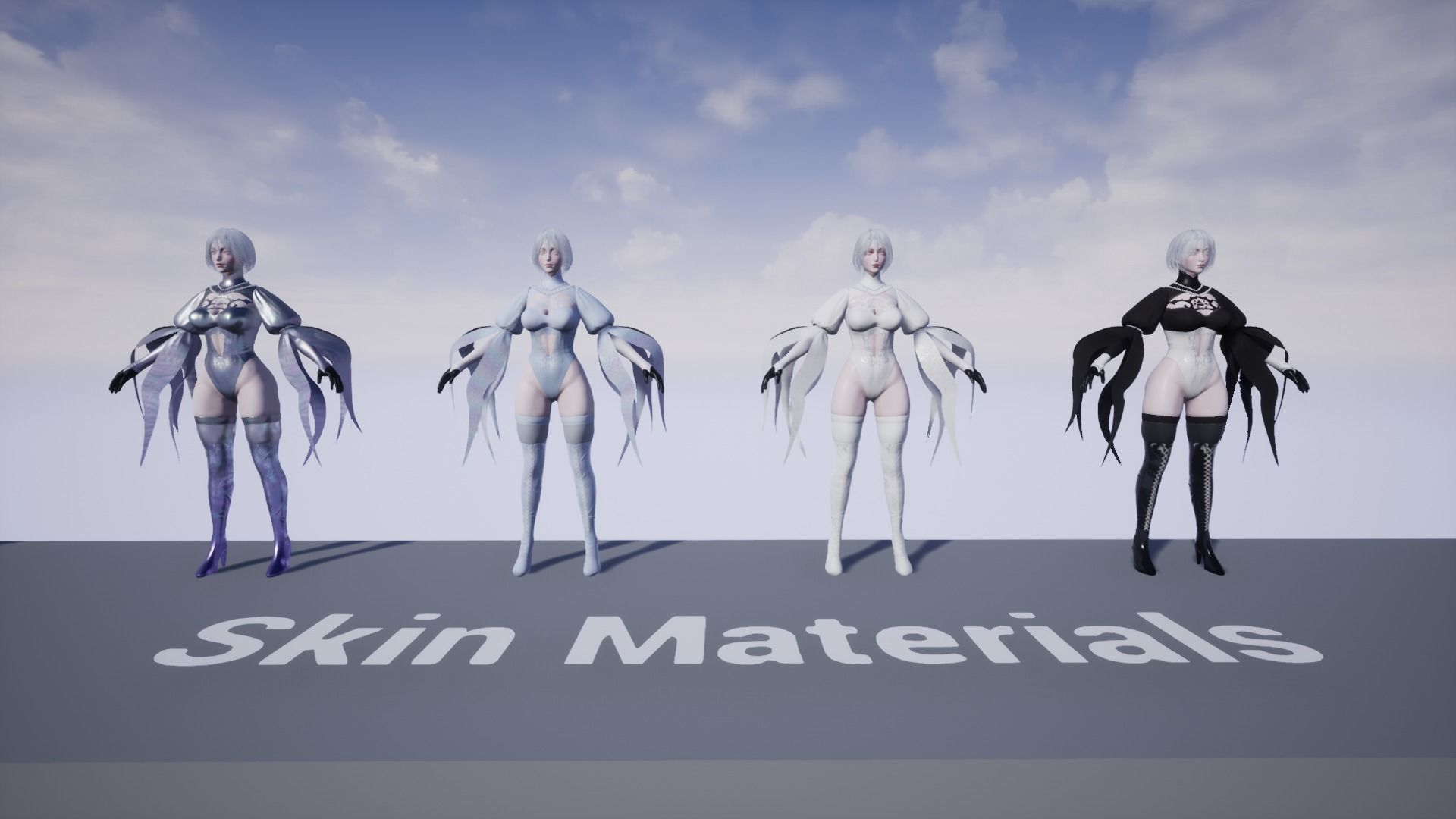 Fairy - Game Ready Low-poly 3D model_29