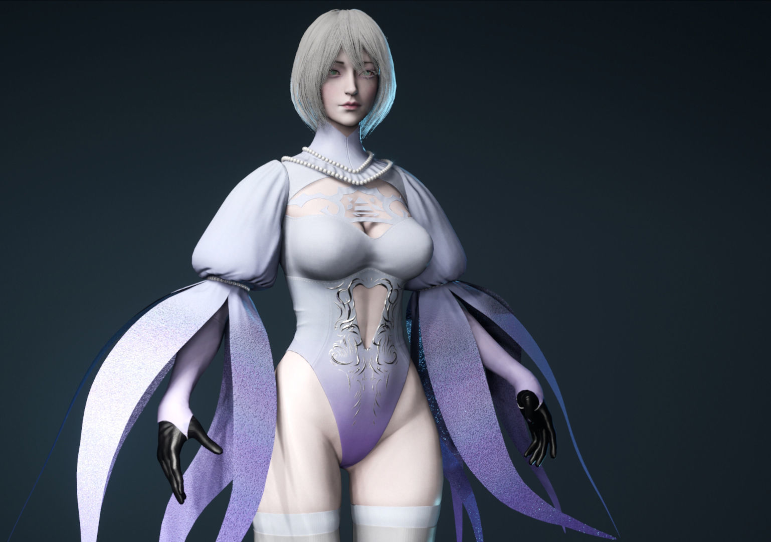 Fairy - Game Ready Low-poly 3D model_7