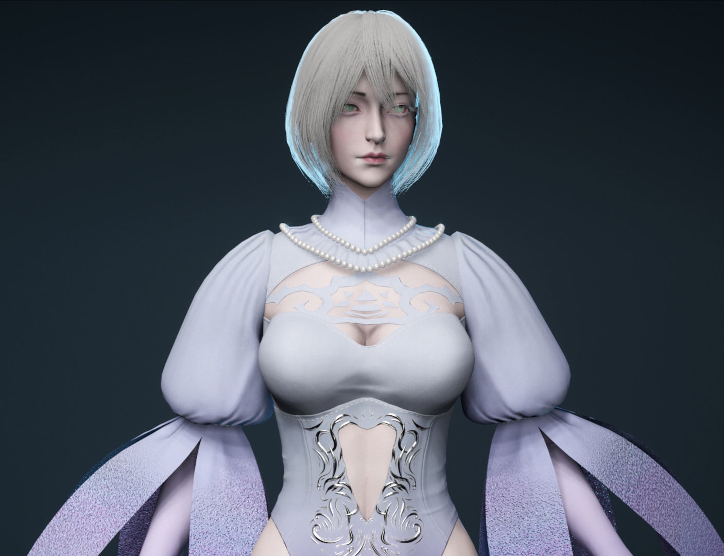 Fairy - Game Ready Low-poly 3D model_23