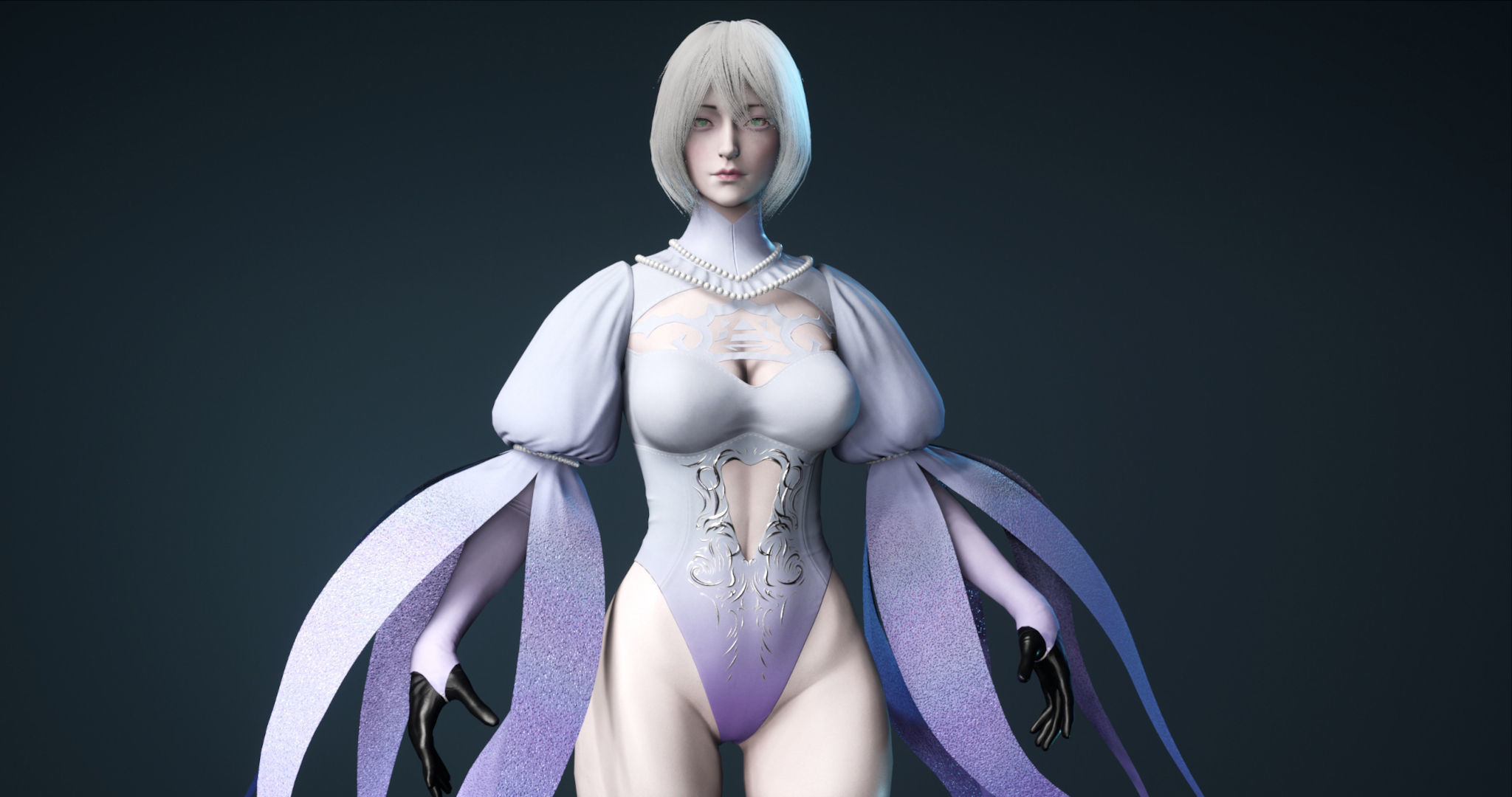 Fairy - Game Ready Low-poly 3D model_21