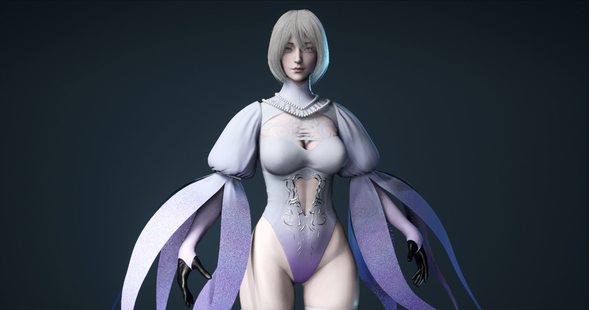 Fairy - Game Ready Low-poly 3D model_8