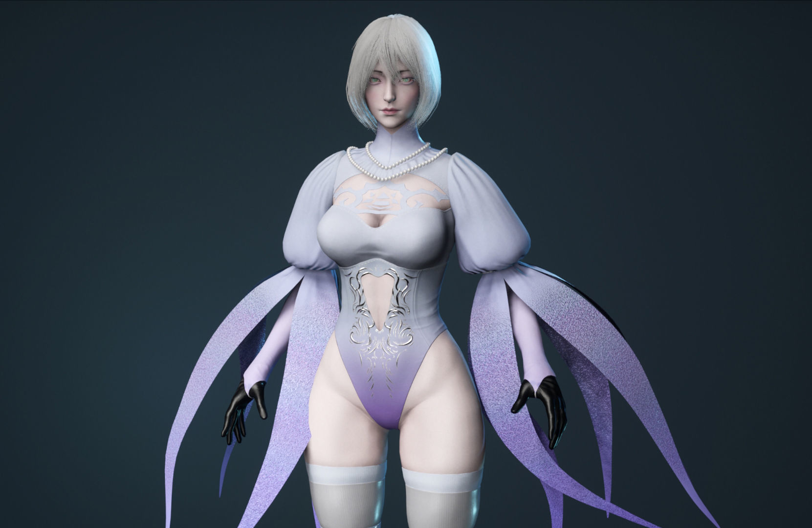 Fairy - Game Ready Low-poly 3D model_20