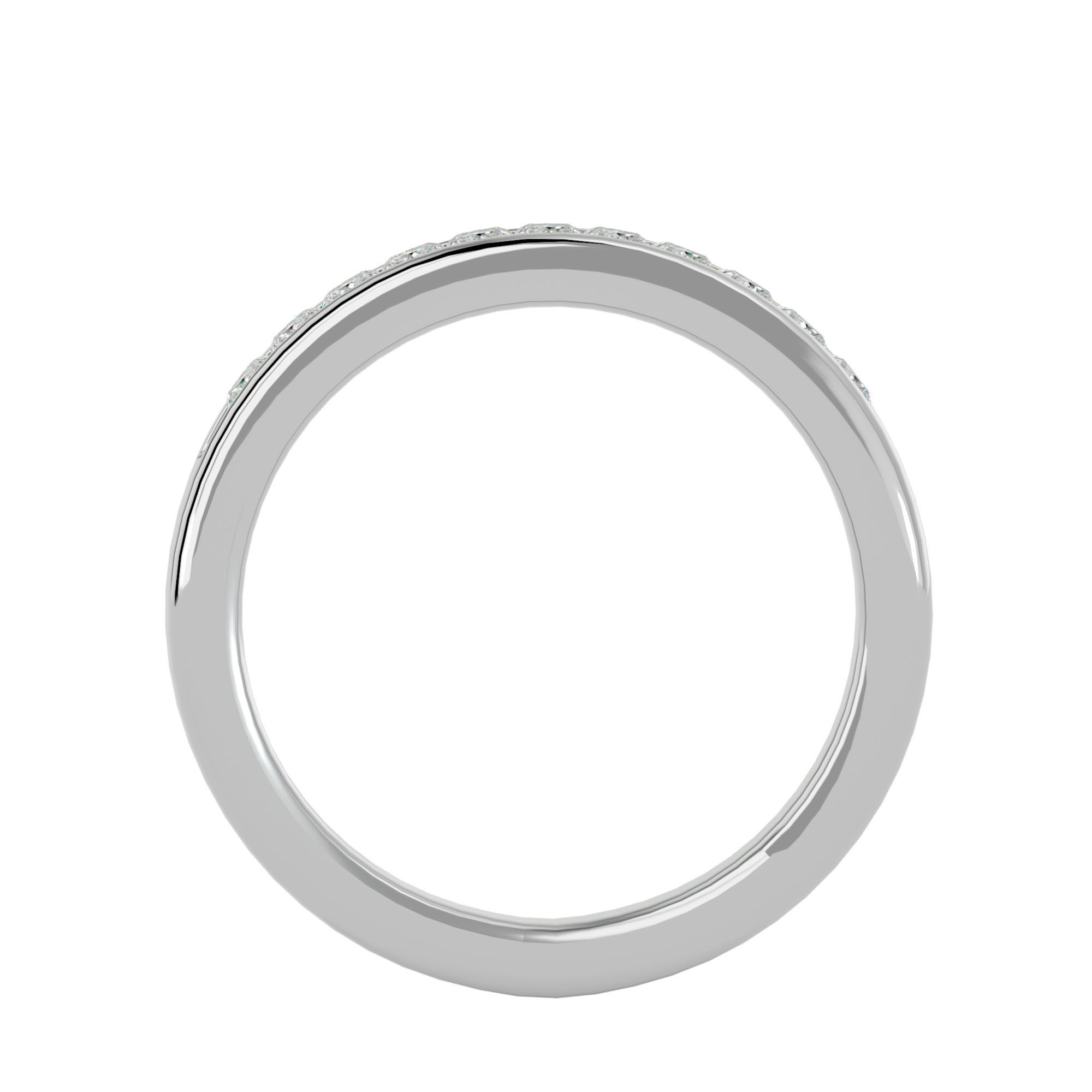 Band ring model 3D print model_5