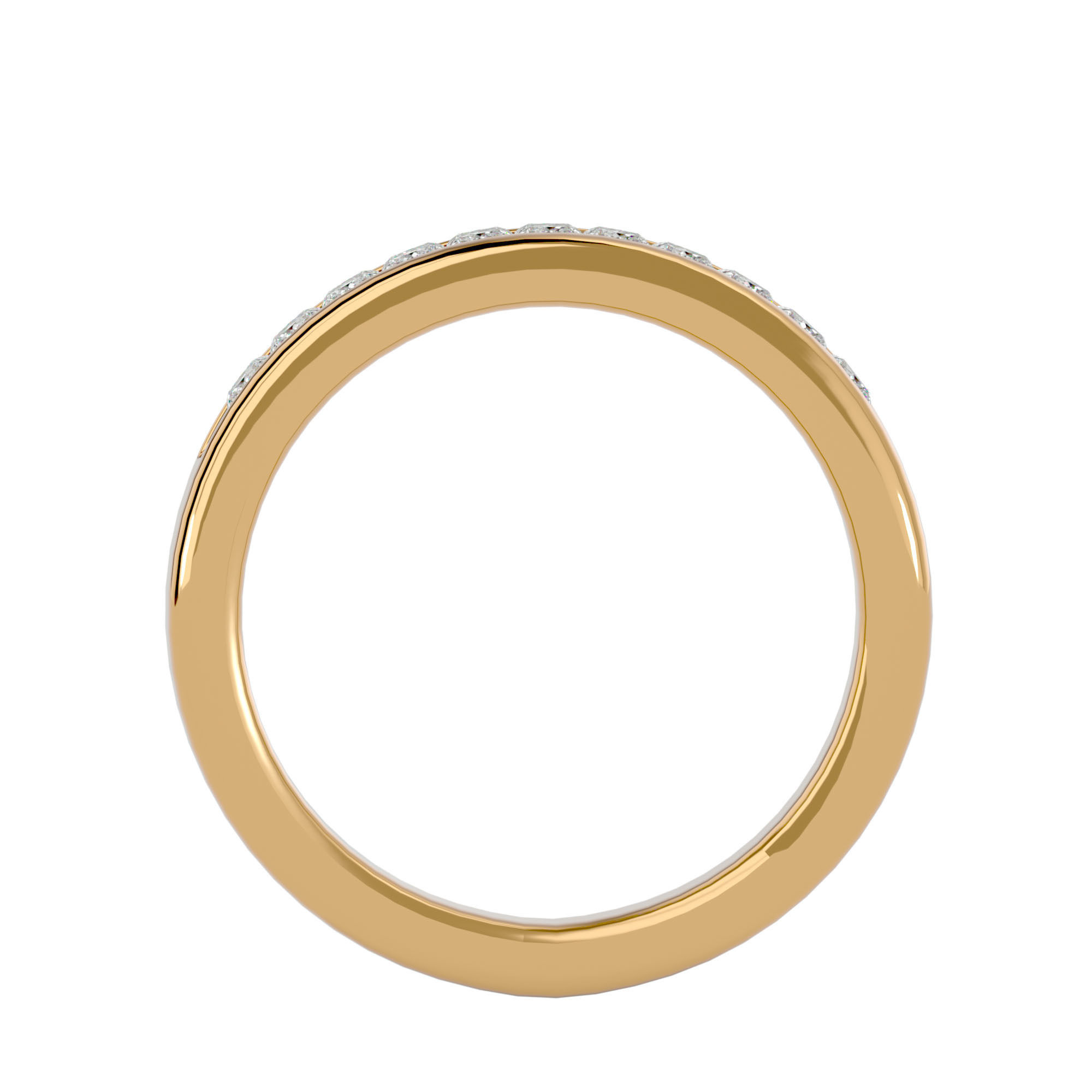 Band ring model 3D print model_6