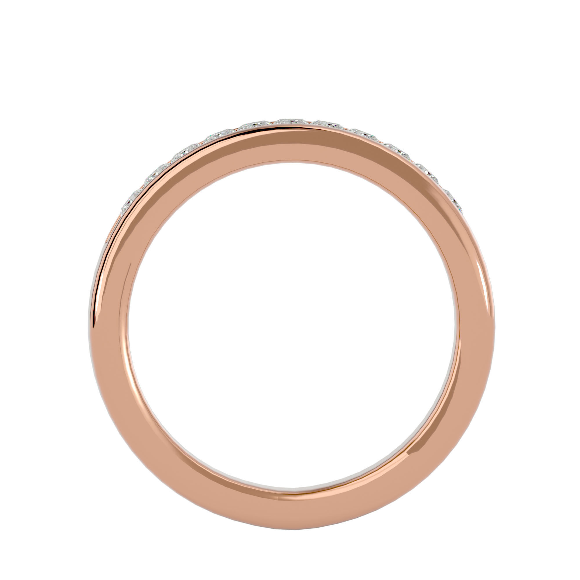 Band ring model 3D print model_7