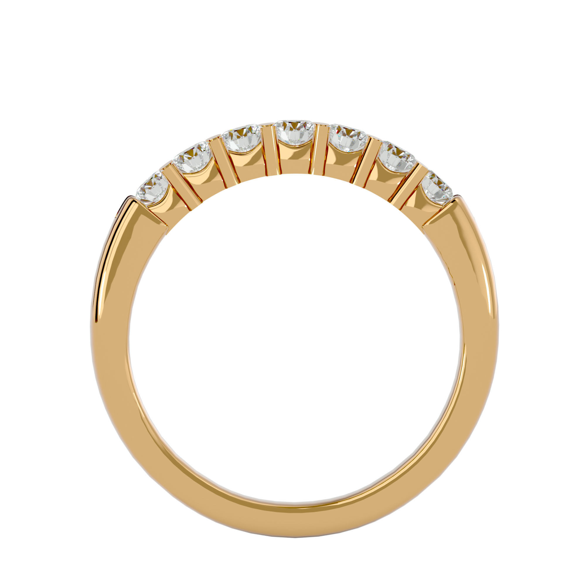 Band ring model 3D print model_6