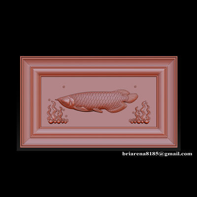 Relief carving model for CNC router 3D print model_12