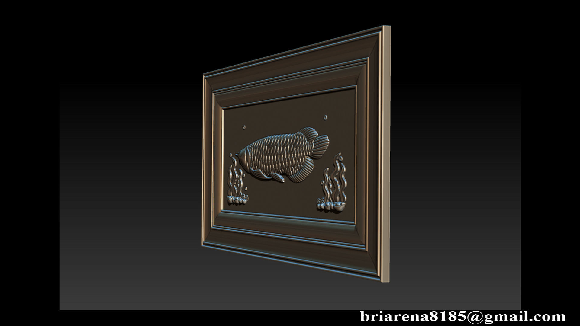 Relief carving model for CNC router 3D print model_18