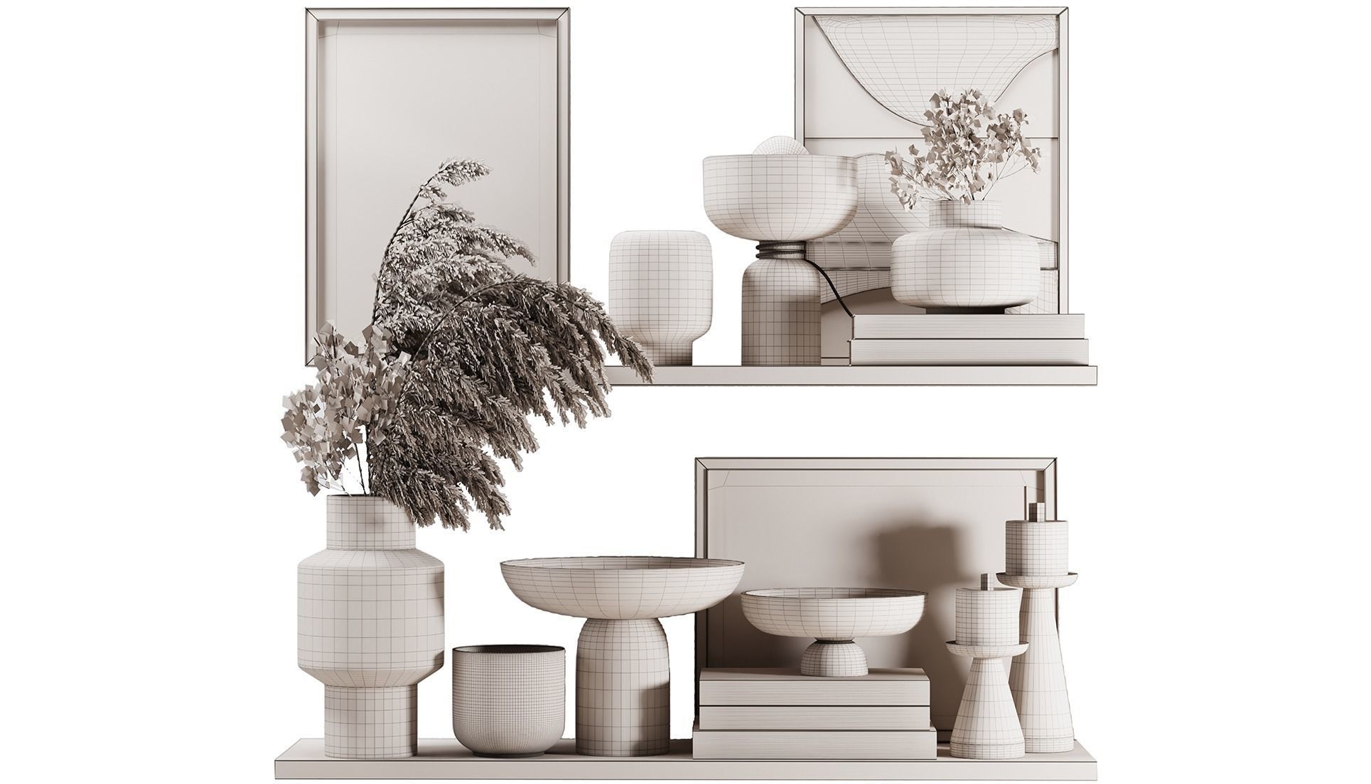 Decorative set 2 3D model_5