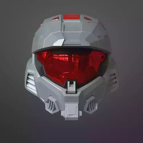 HALO INFINITE Spartan Mark 7 Helmet STL file