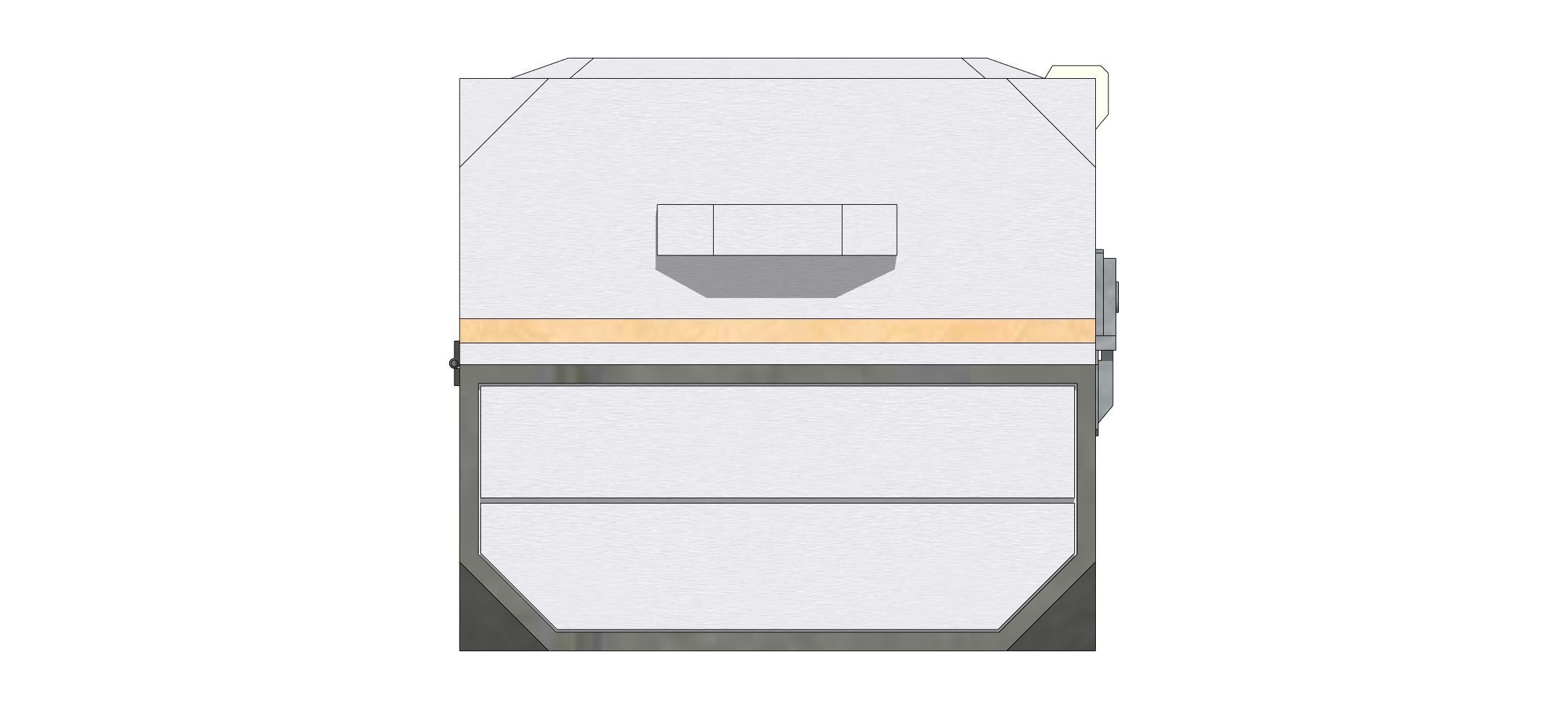 Sci-fi Chest Medium 002 Free 3D model_4