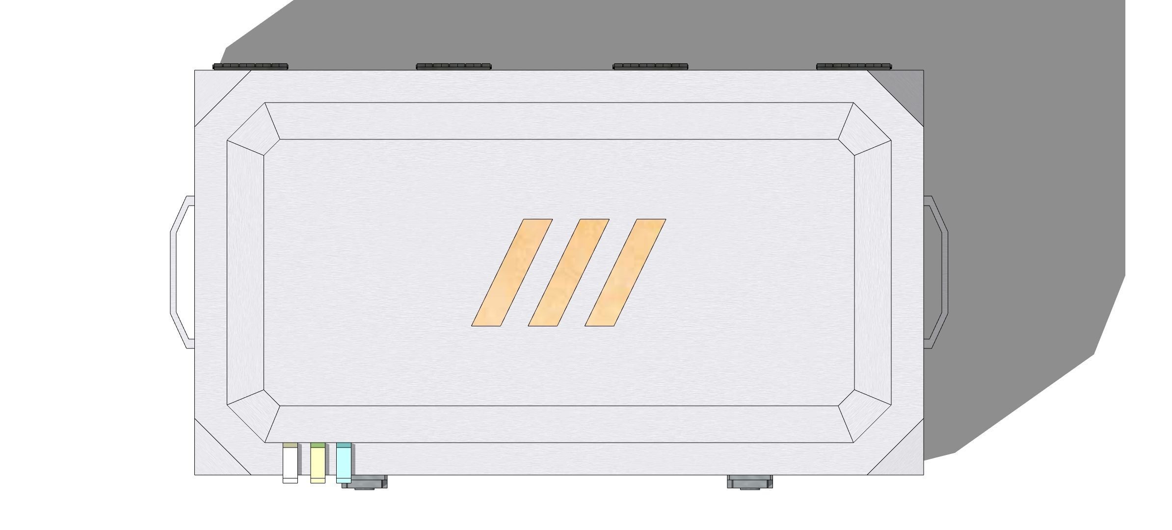 Sci-fi Chest Medium 002 Free 3D model_8