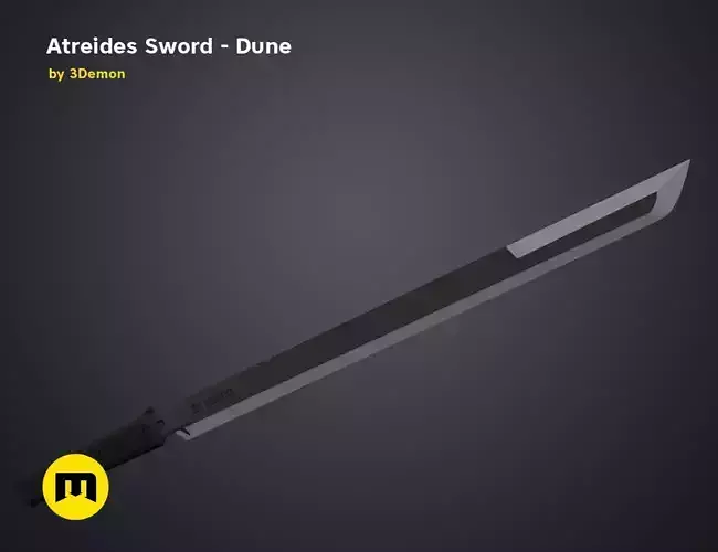 Atreides Sword 3 - Dune 3D print model