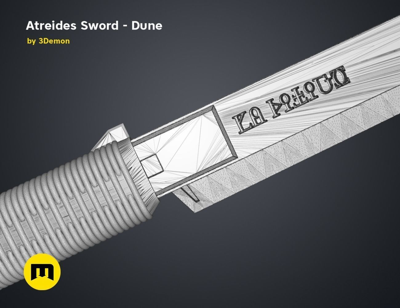 Atreides Sword 4 - Dune 3D print model_11