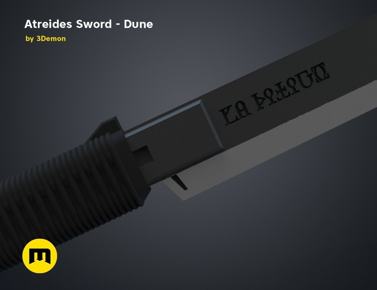 Atreides Sword 4 - Dune 3D print model_14