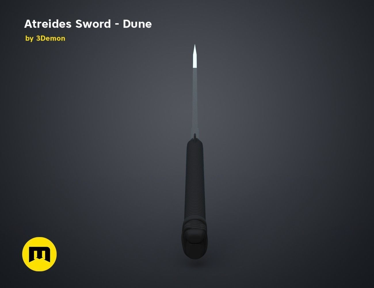 Atreides Sword 4 - Dune 3D print model_5