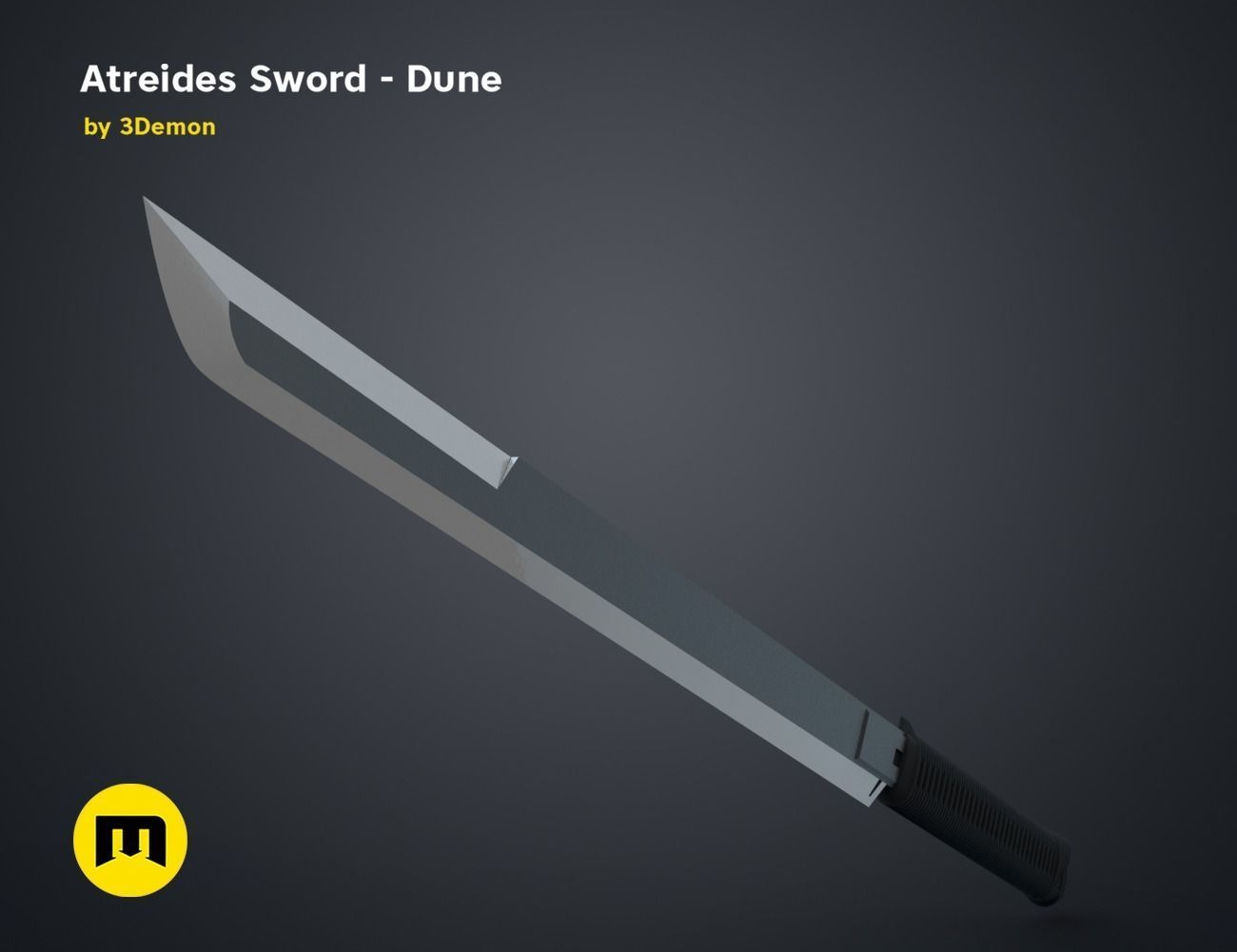 Atreides Sword 4 - Dune 3D print model_16