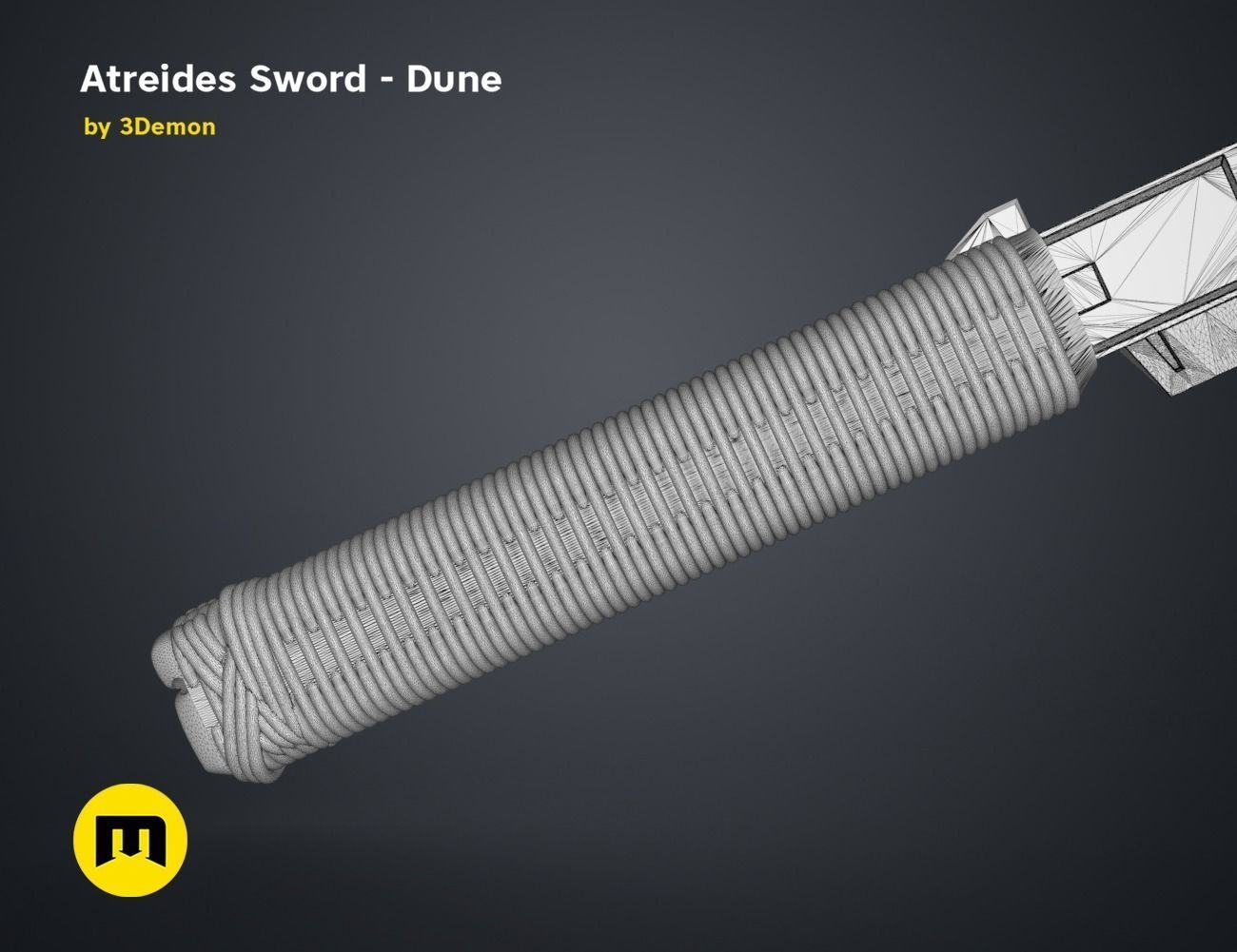 Atreides Sword 4 - Dune 3D print model_12