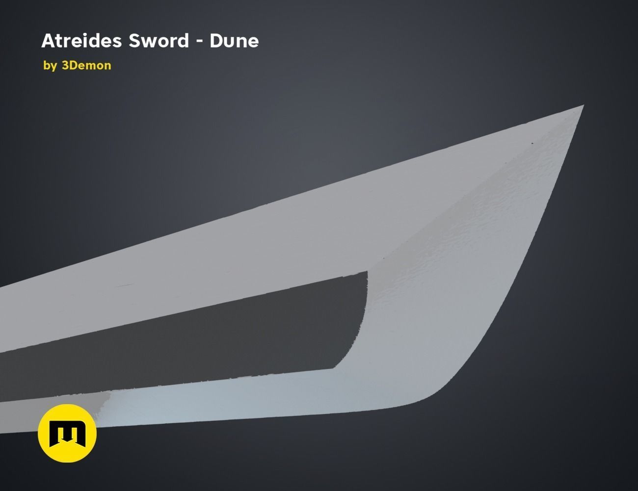 Atreides Sword 4 - Dune 3D print model_13