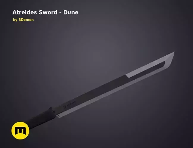 Atreides Sword 4 - Dune 3D print model