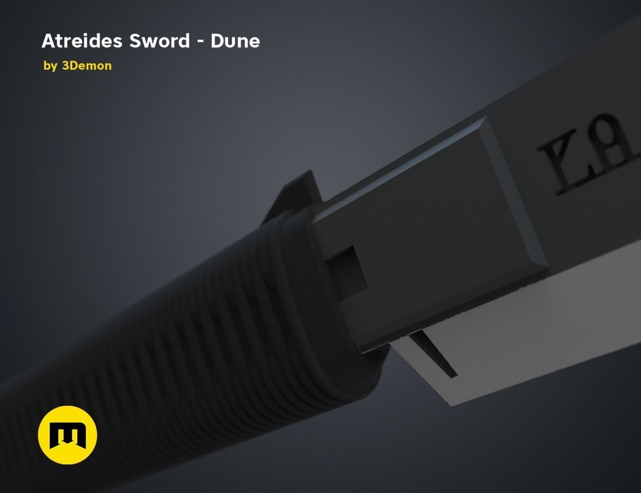Atreides Sword 4 - Dune 3D print model_3