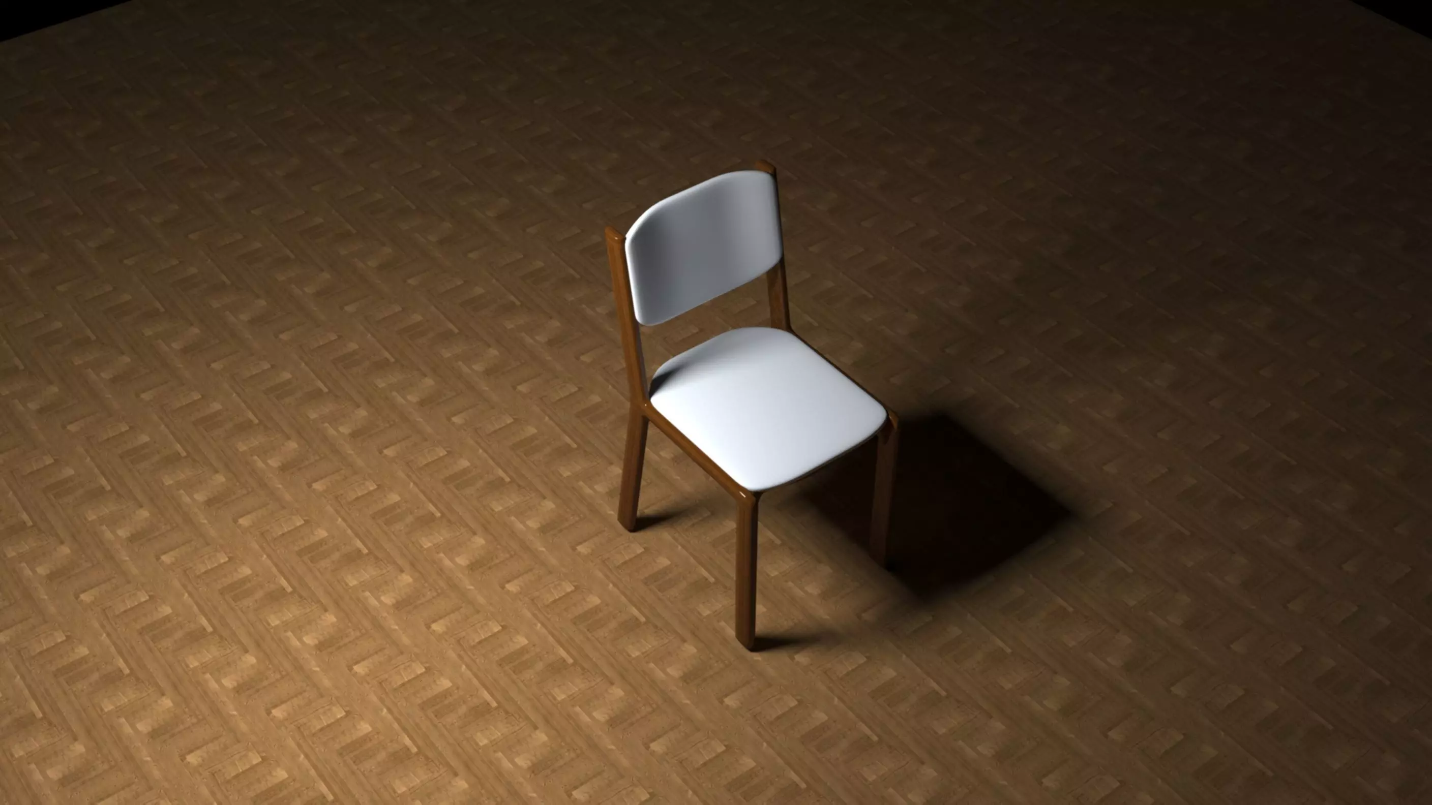 single chair Free 3D model