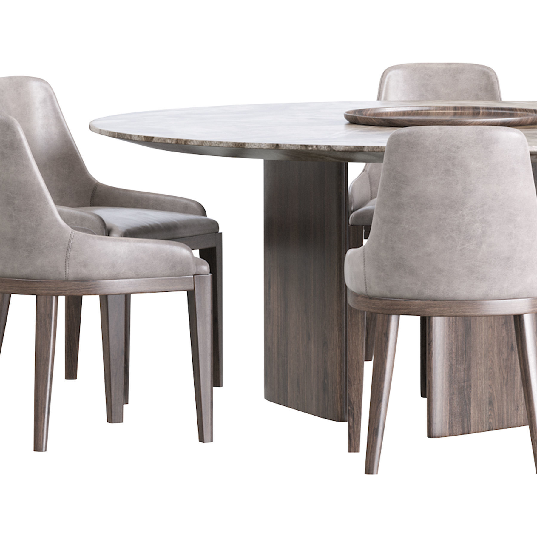 Cleo Chair and Dining table 3D model_22