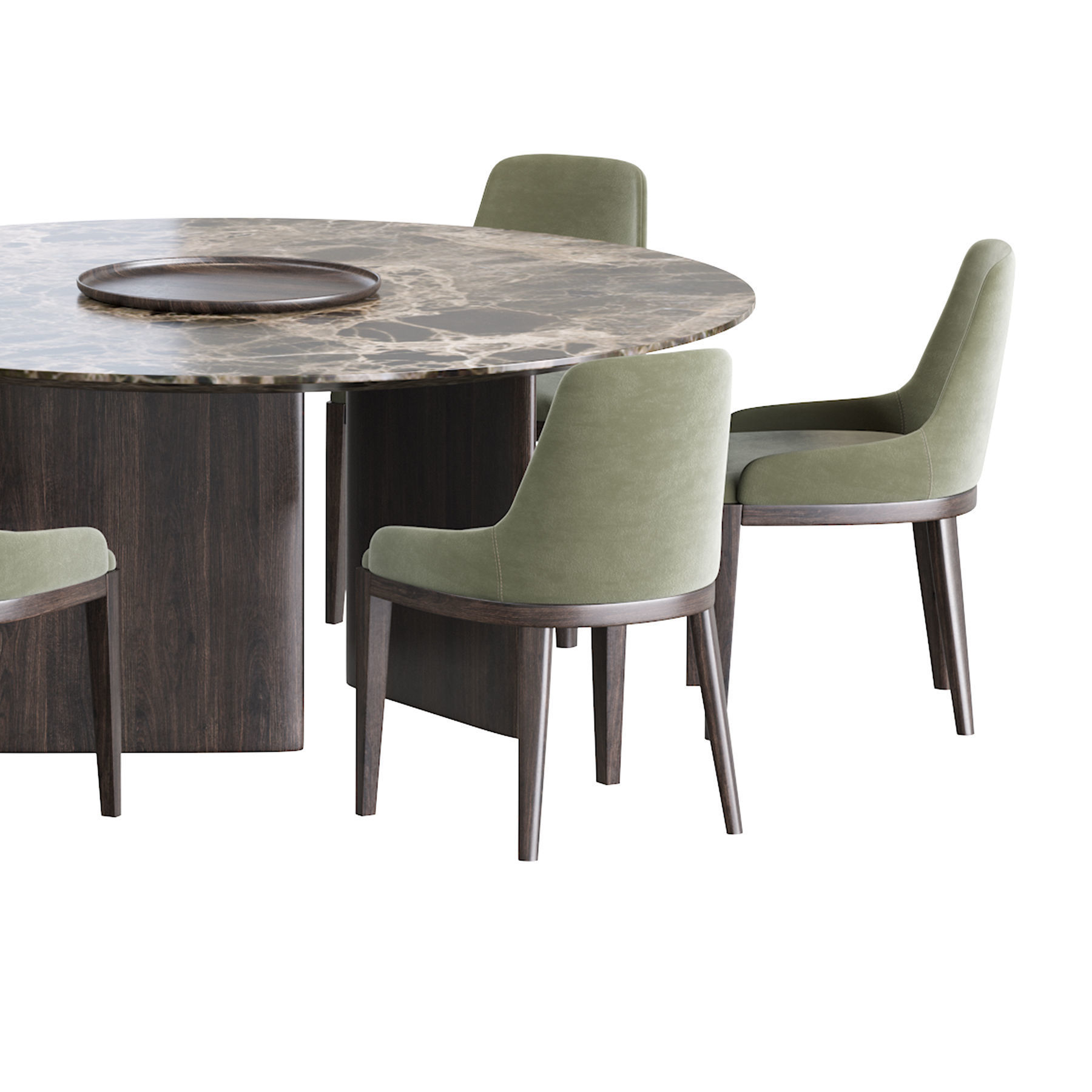 Cleo Chair and Dining table 3D model_15