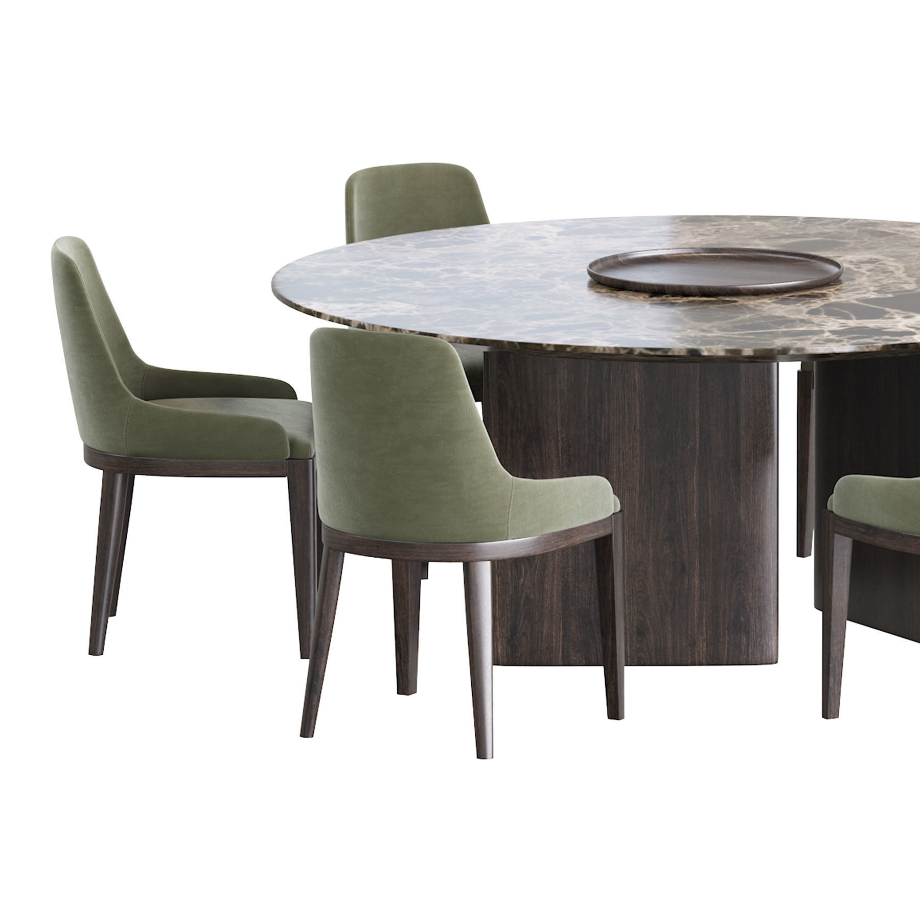 Cleo Chair and Dining table 3D model_14