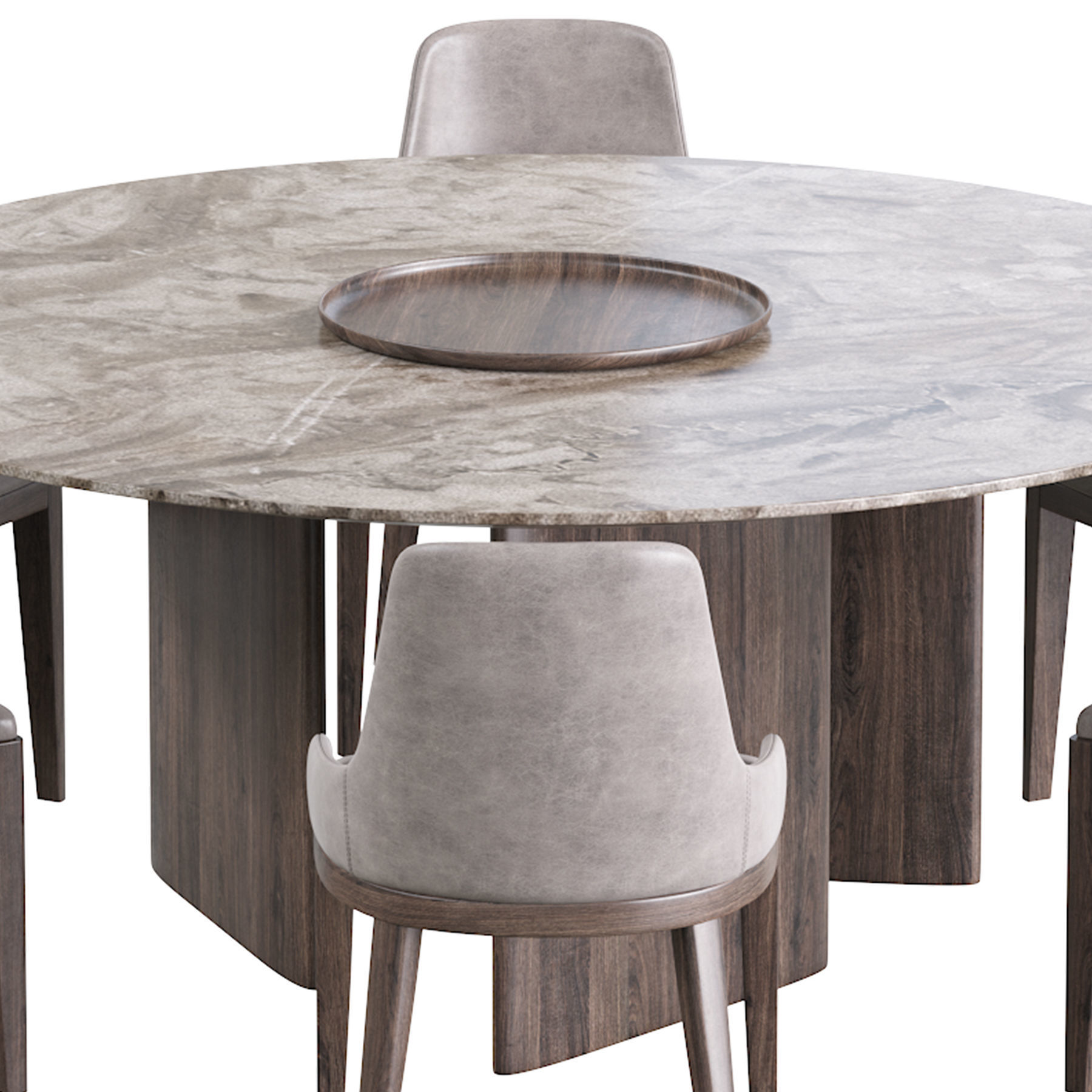 Cleo Chair and Dining table 3D model_8