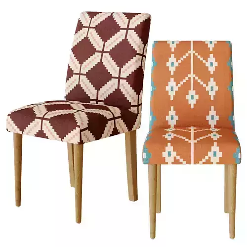 Zadie Rug-Printed Dining Chair