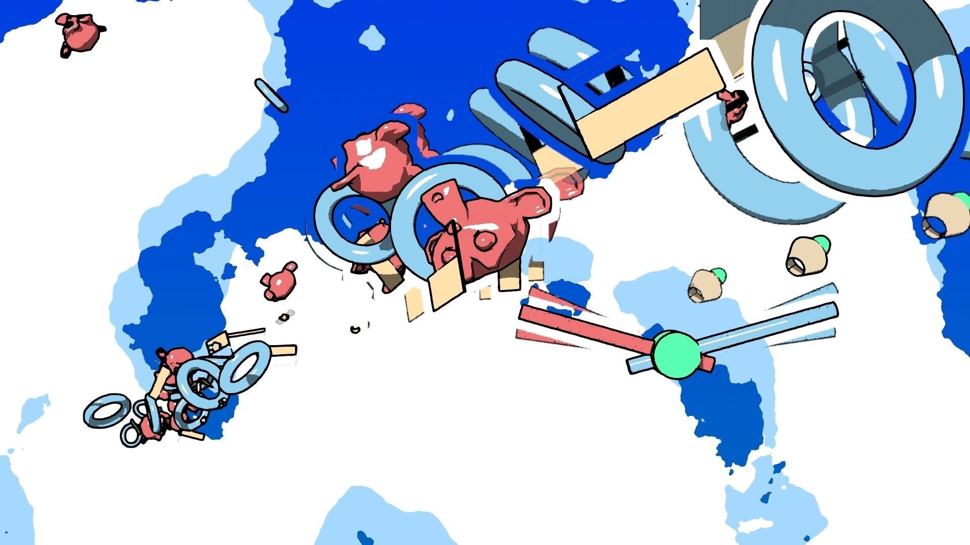 For Anime in Blender - Motion Smear - Multiples Free 3D model_48