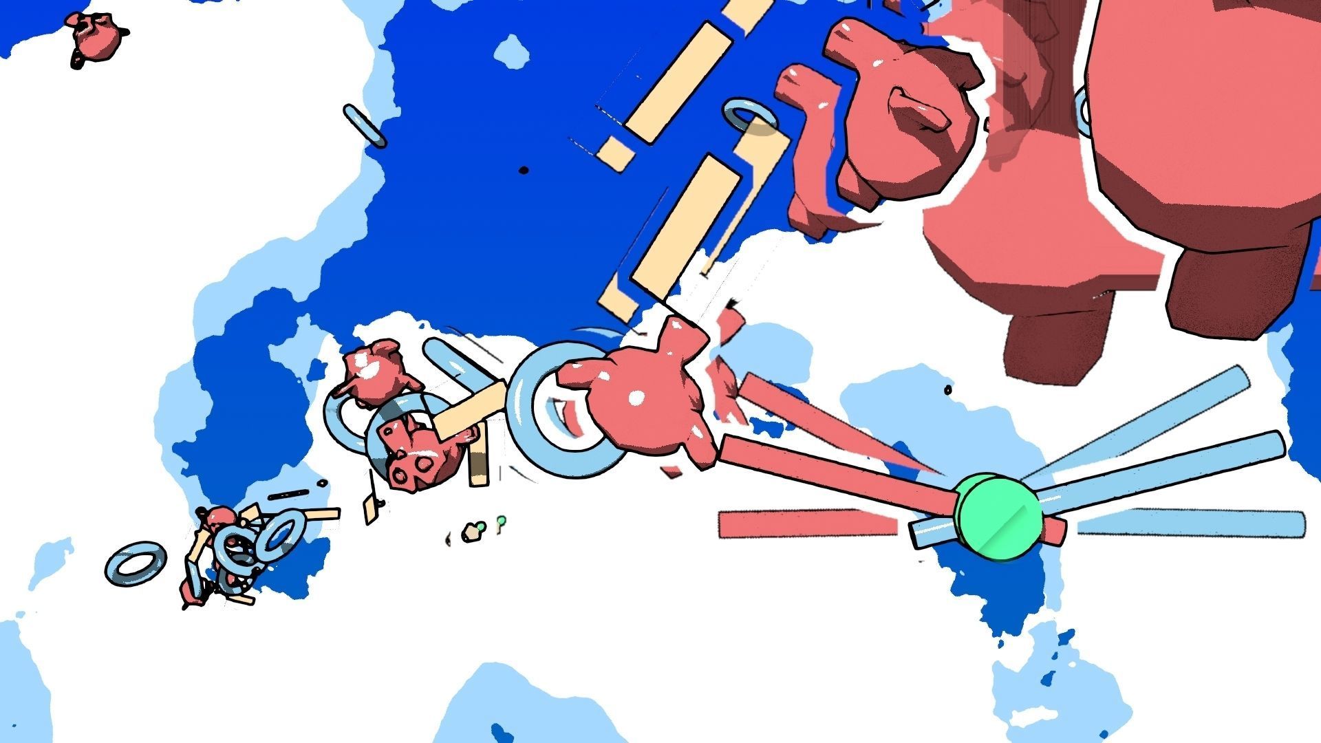 For Anime in Blender - Motion Smear - Multiples Free 3D model_55