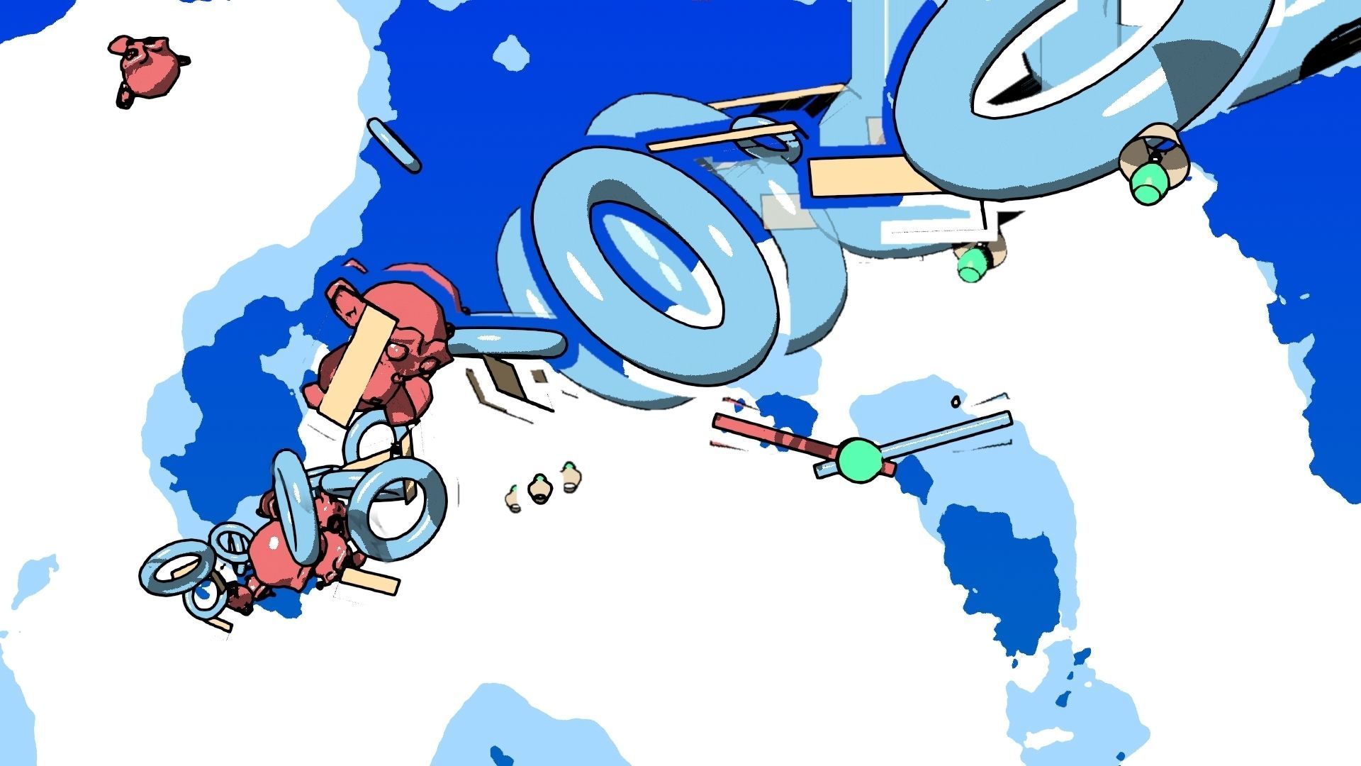 For Anime in Blender - Motion Smear - Multiples Free 3D model_32