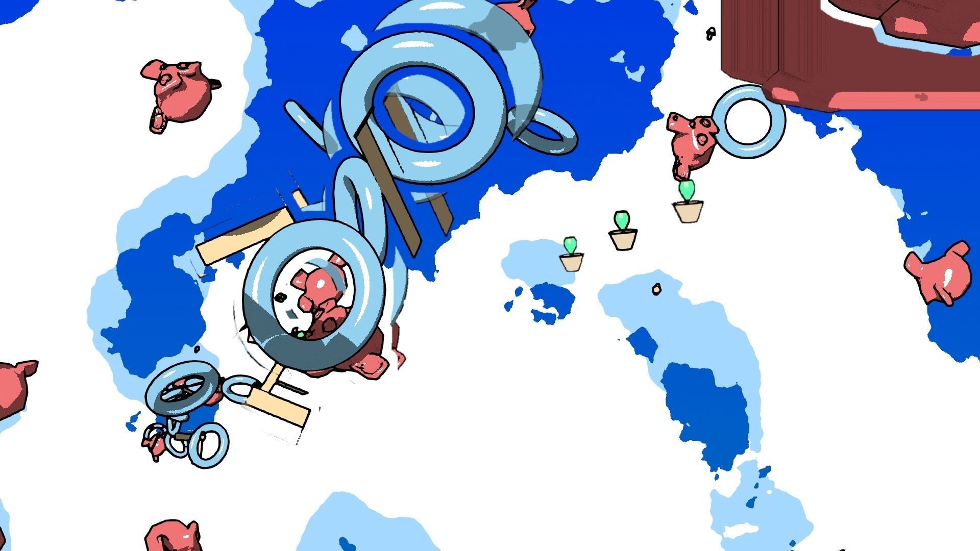 For Anime in Blender - Motion Smear - Multiples Free 3D model_7