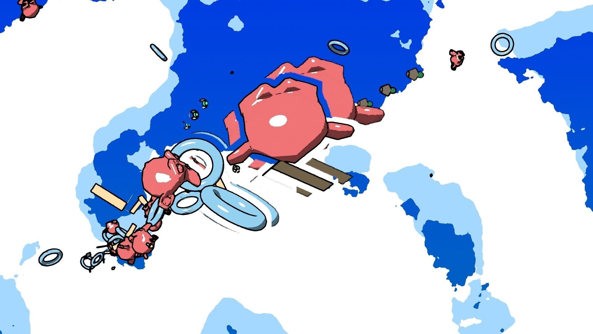 For Anime in Blender - Motion Smear - Multiples Free 3D model_77