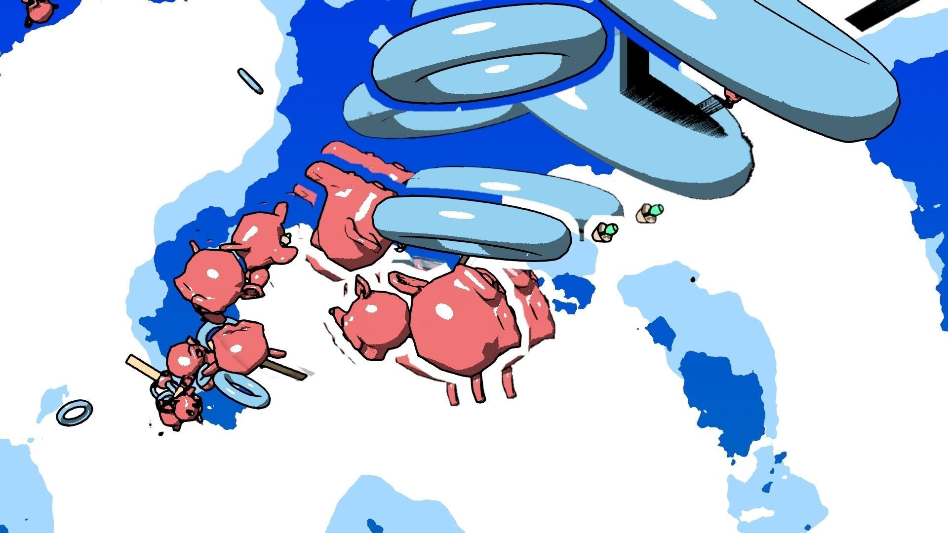 For Anime in Blender - Motion Smear - Multiples Free 3D model_87