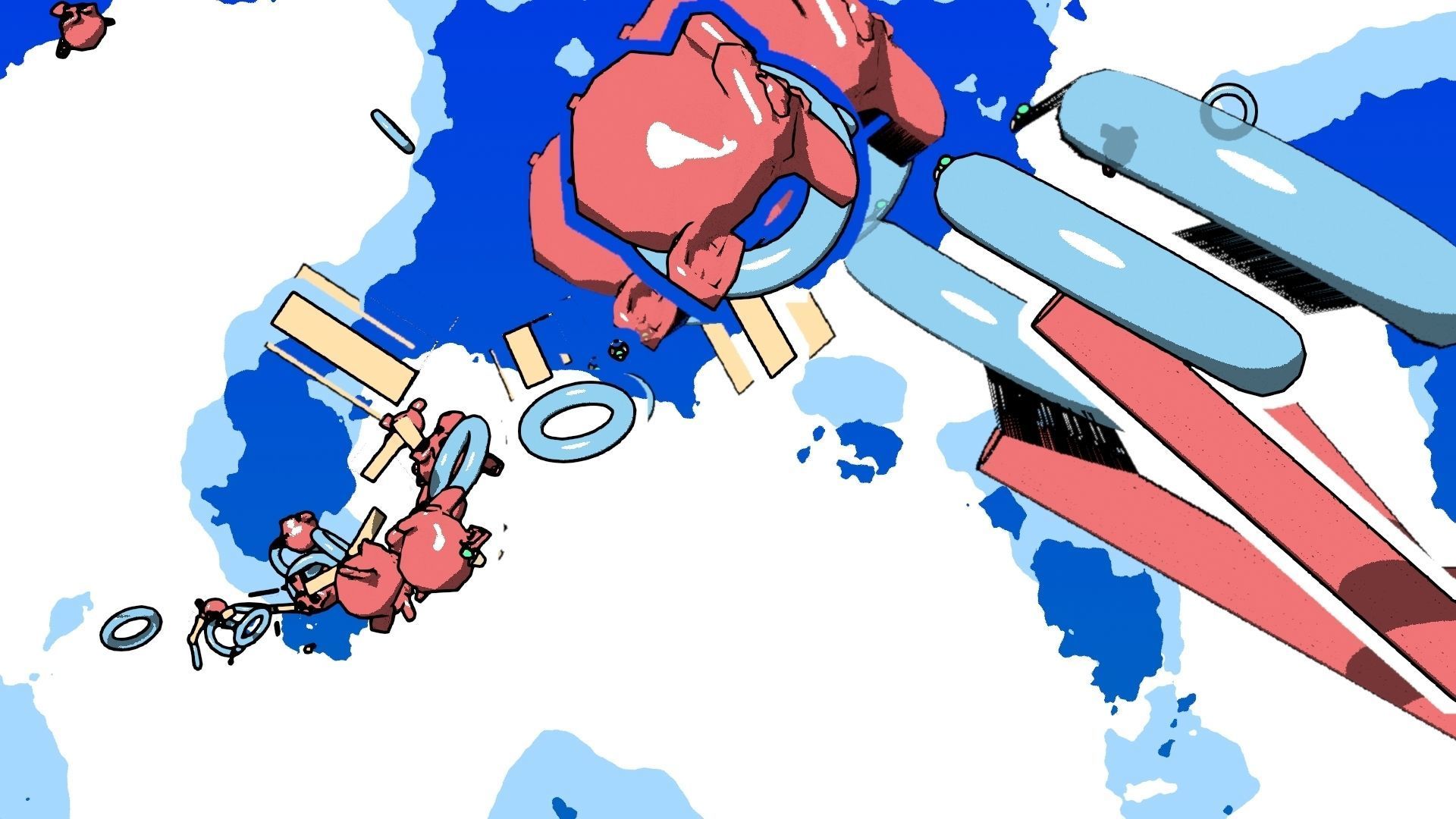 For Anime in Blender - Motion Smear - Multiples Free 3D model_68