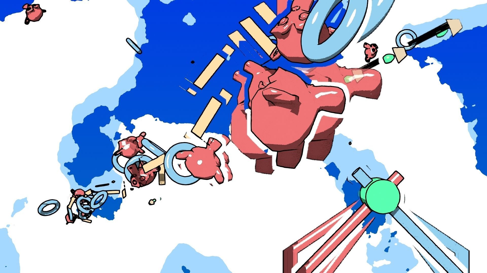 For Anime in Blender - Motion Smear - Multiples Free 3D model_57