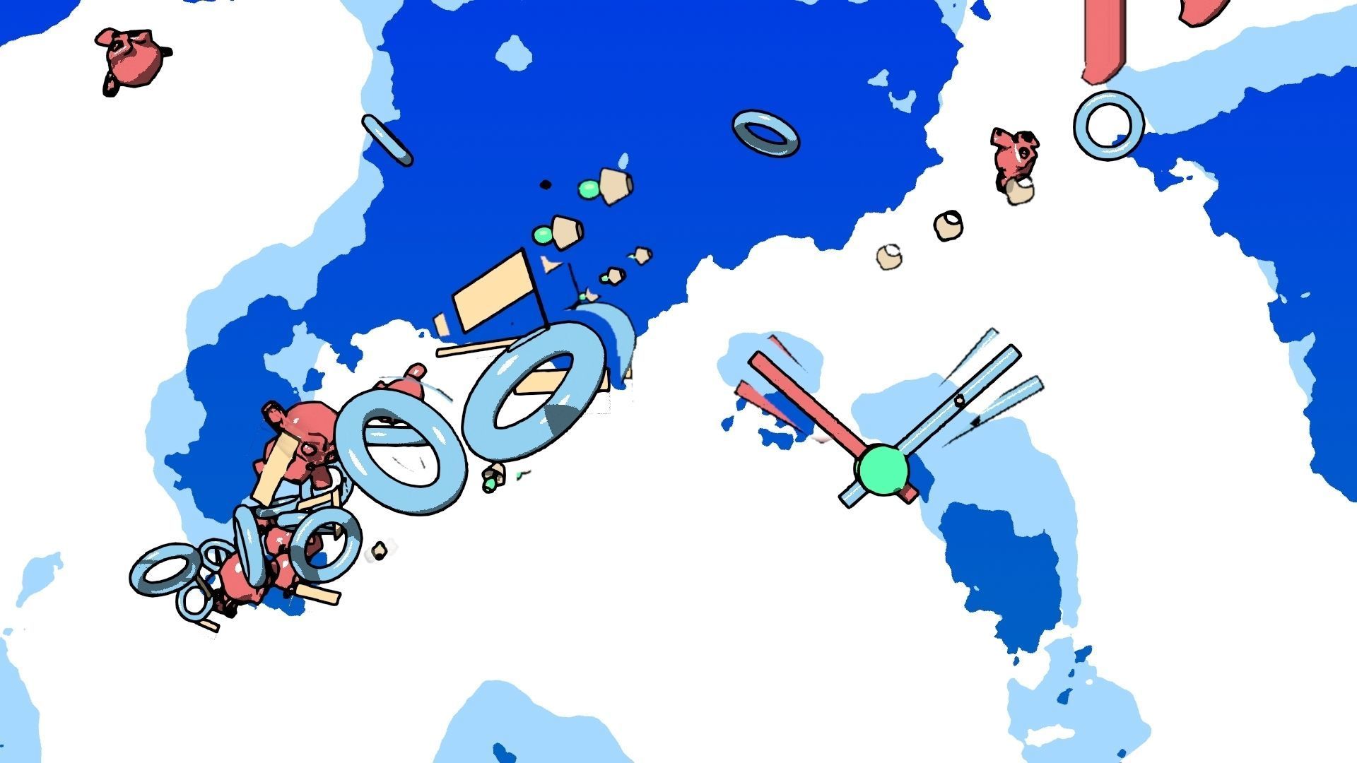 For Anime in Blender - Motion Smear - Multiples Free 3D model_39