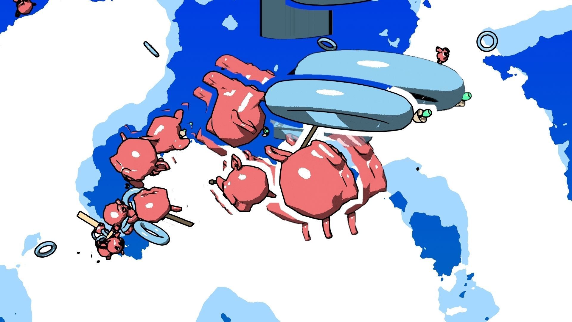 For Anime in Blender - Motion Smear - Multiples Free 3D model_72