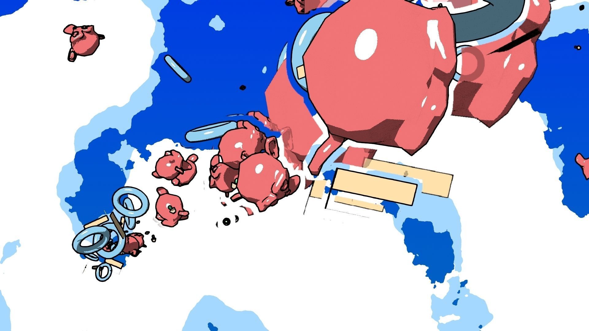 For Anime in Blender - Motion Smear - Multiples Free 3D model_18